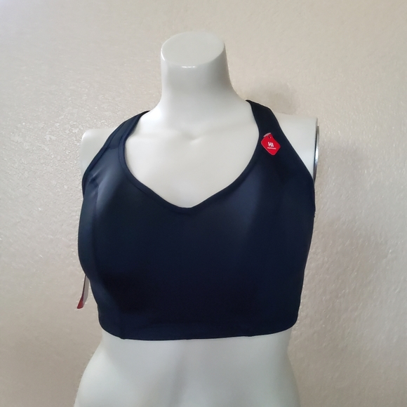 BCG Plus Size High Impact Sports Bra 42DD 40DD 42D Black | NWT - Picture 3 of 13